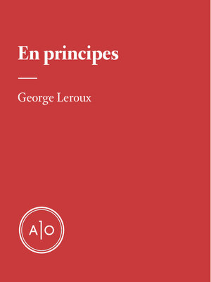 cover image of George Leroux
